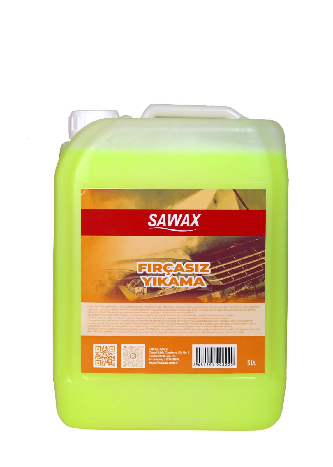 Fırçasız Yıkama 5 LT